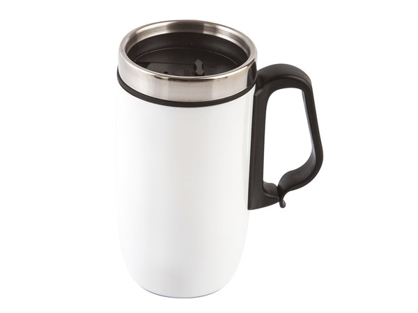 KUPA ÇELİK BARDAK BEYAZ 320 ML.